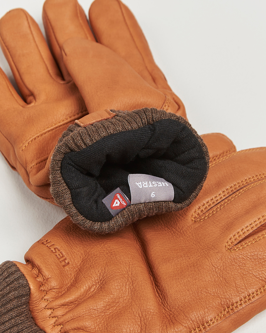 Heren |  | Hestra | Tore Deerskin Primaloft Lined Glove Cork