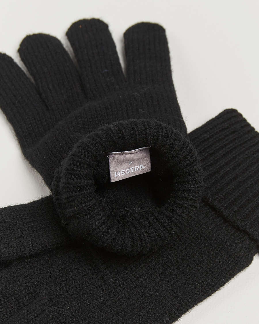 Heren |  | Hestra | Raggwool Glove Black