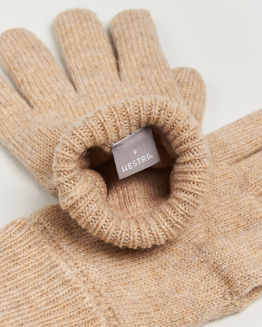 Heren |  | Hestra | Raggwool Glove Beige