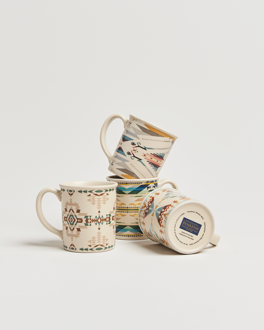 Heren |  | Pendleton | Ceramic Mug Set 4-Pack High Desert Mix