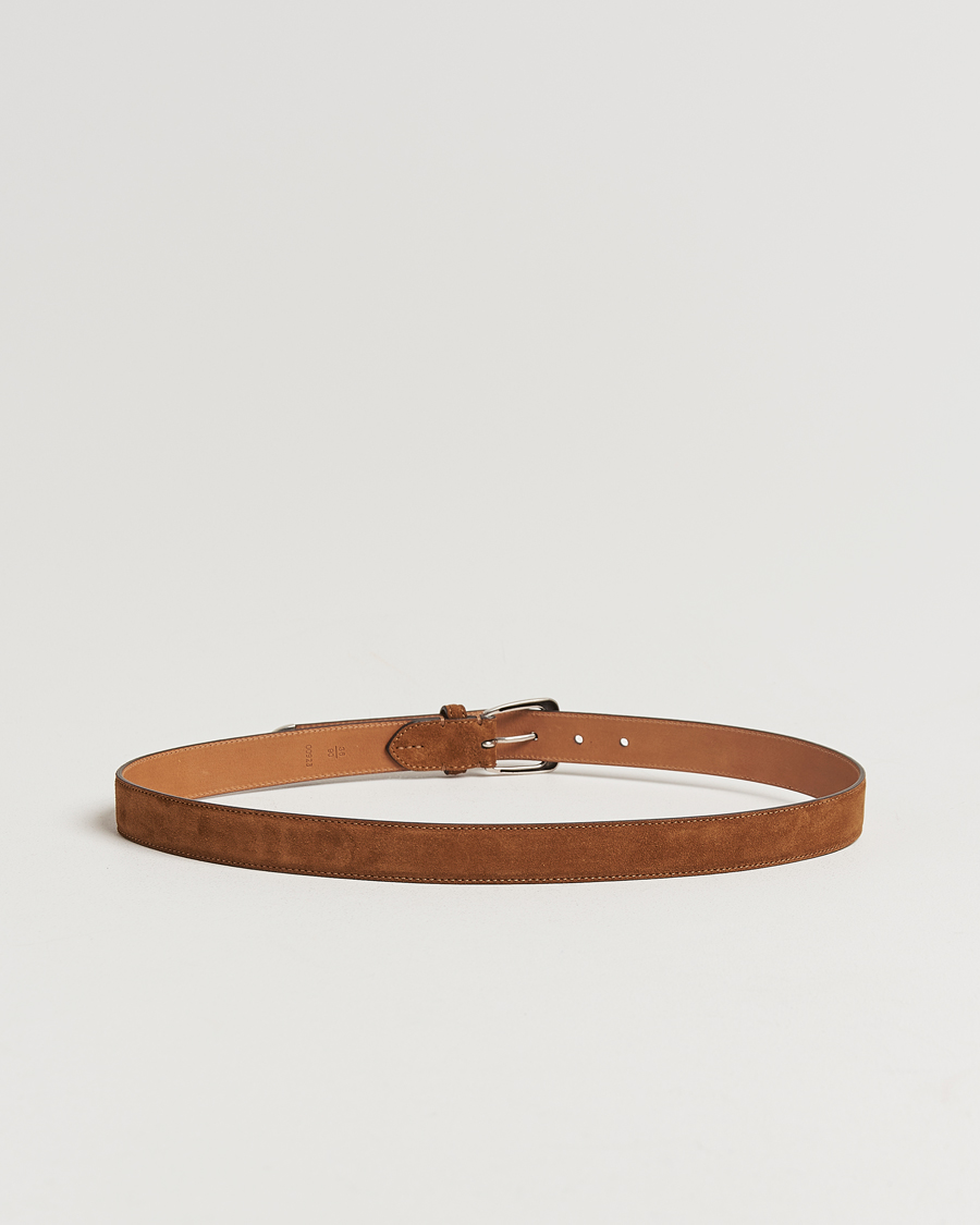 Heren |  | Ralph Lauren Purple Label | Western Belt Brown Suede