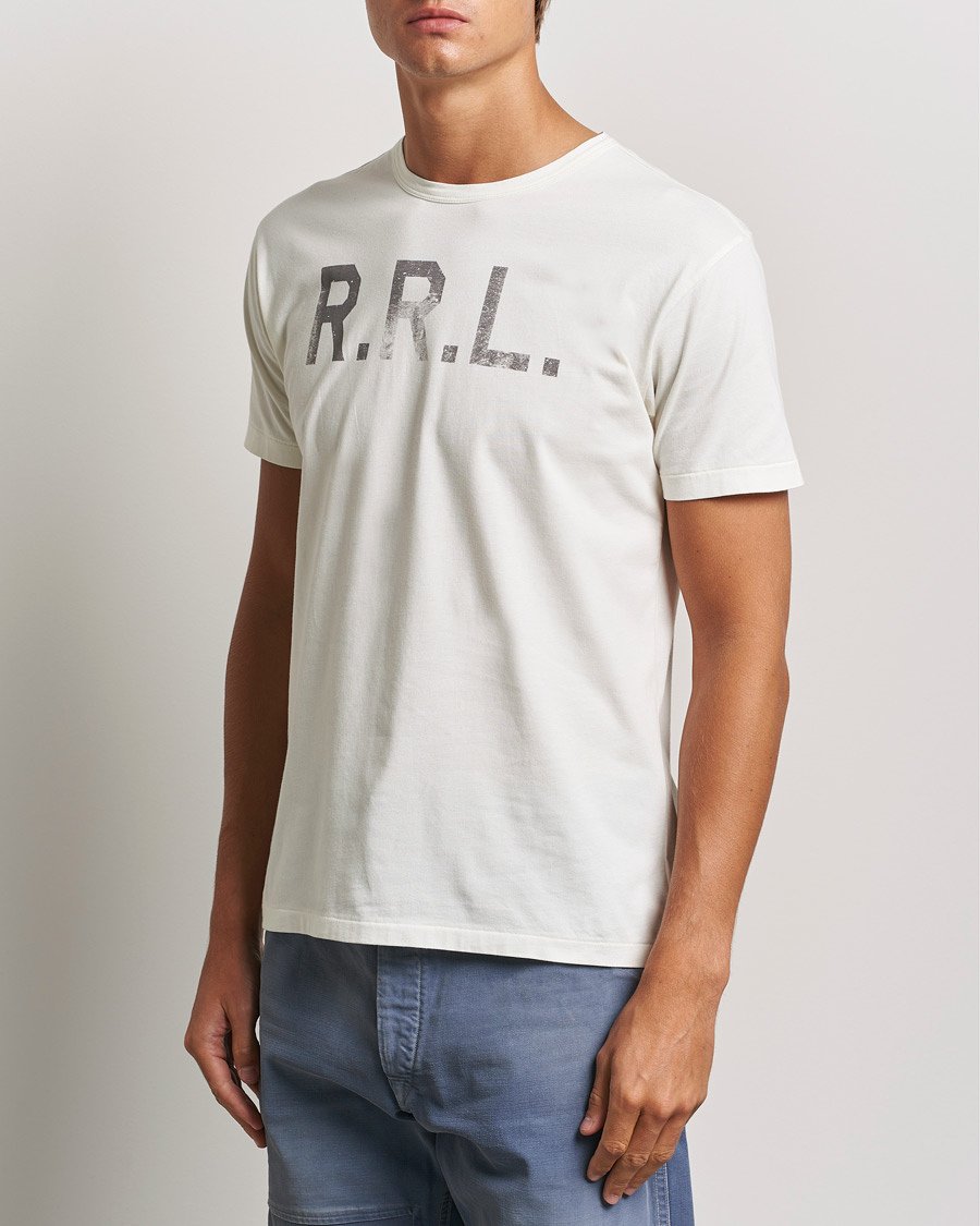 Heren |  | RRL | Graphic Short Sleeve T-Shirt White