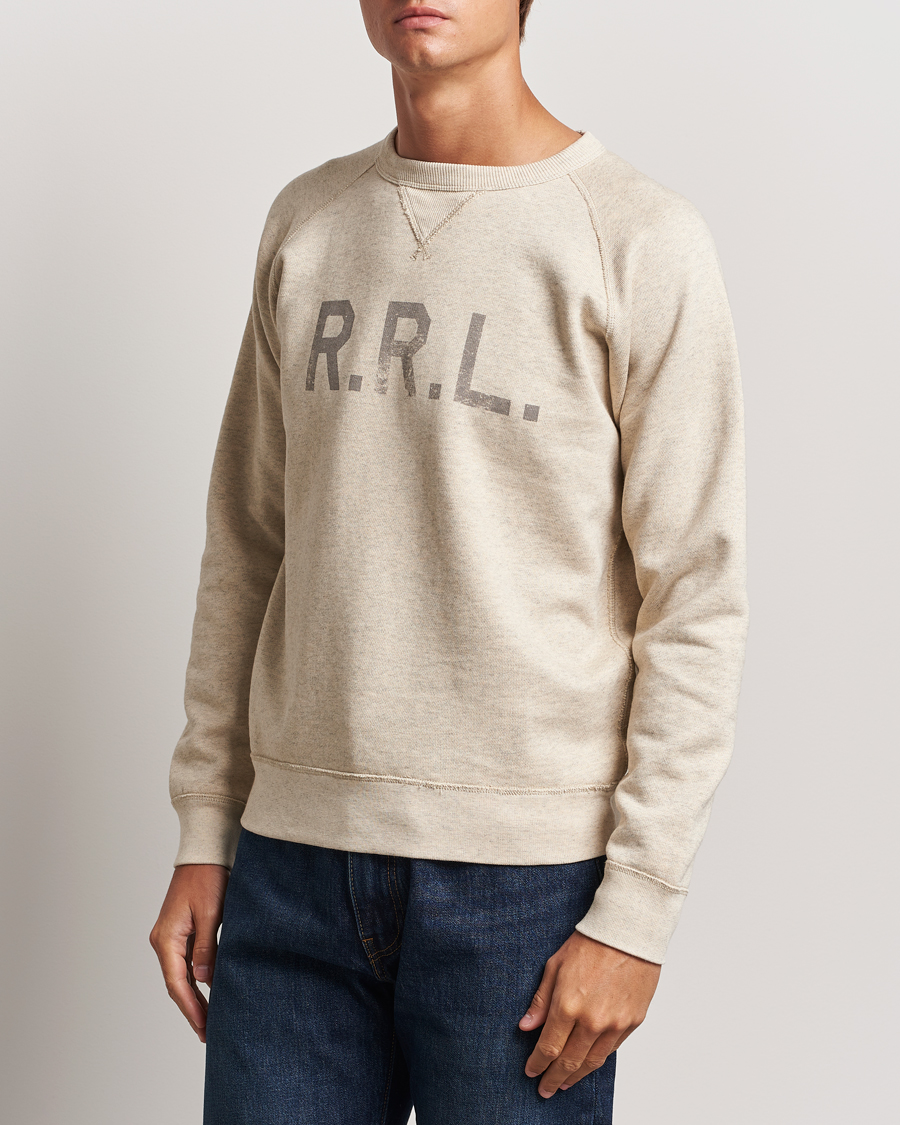 Heren |  | RRL | Raglan Sleeve Sweatshirt Oatmeal Heather