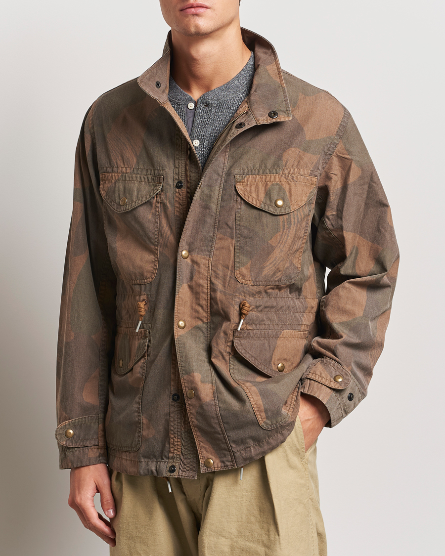 Heren |  | RRL | Riley Unlined Field Jacket Brush Stroke Camo