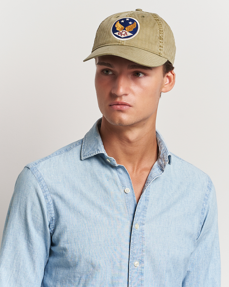 Heren |  | RRL | Ball Cap Brewster Green