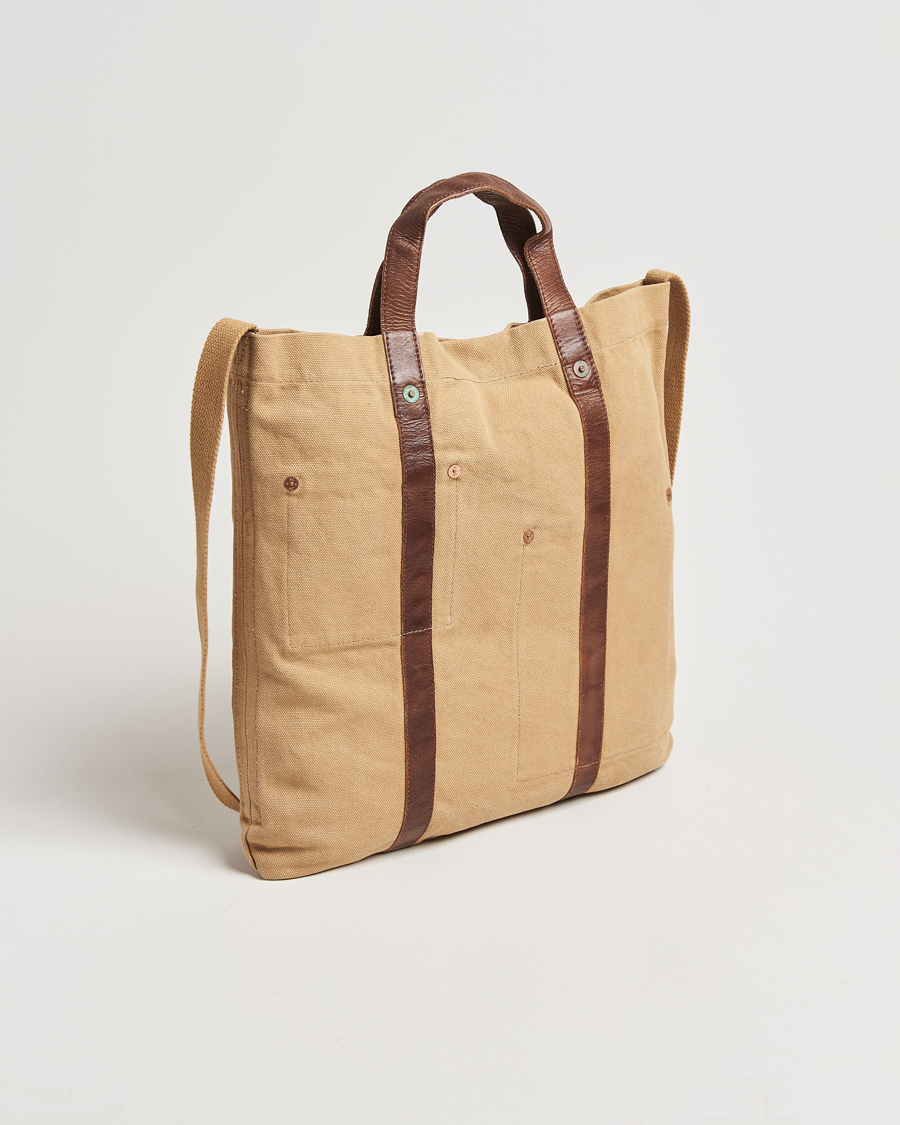 Heren |  | RRL | Harley Canvas Tote Bag Khaki