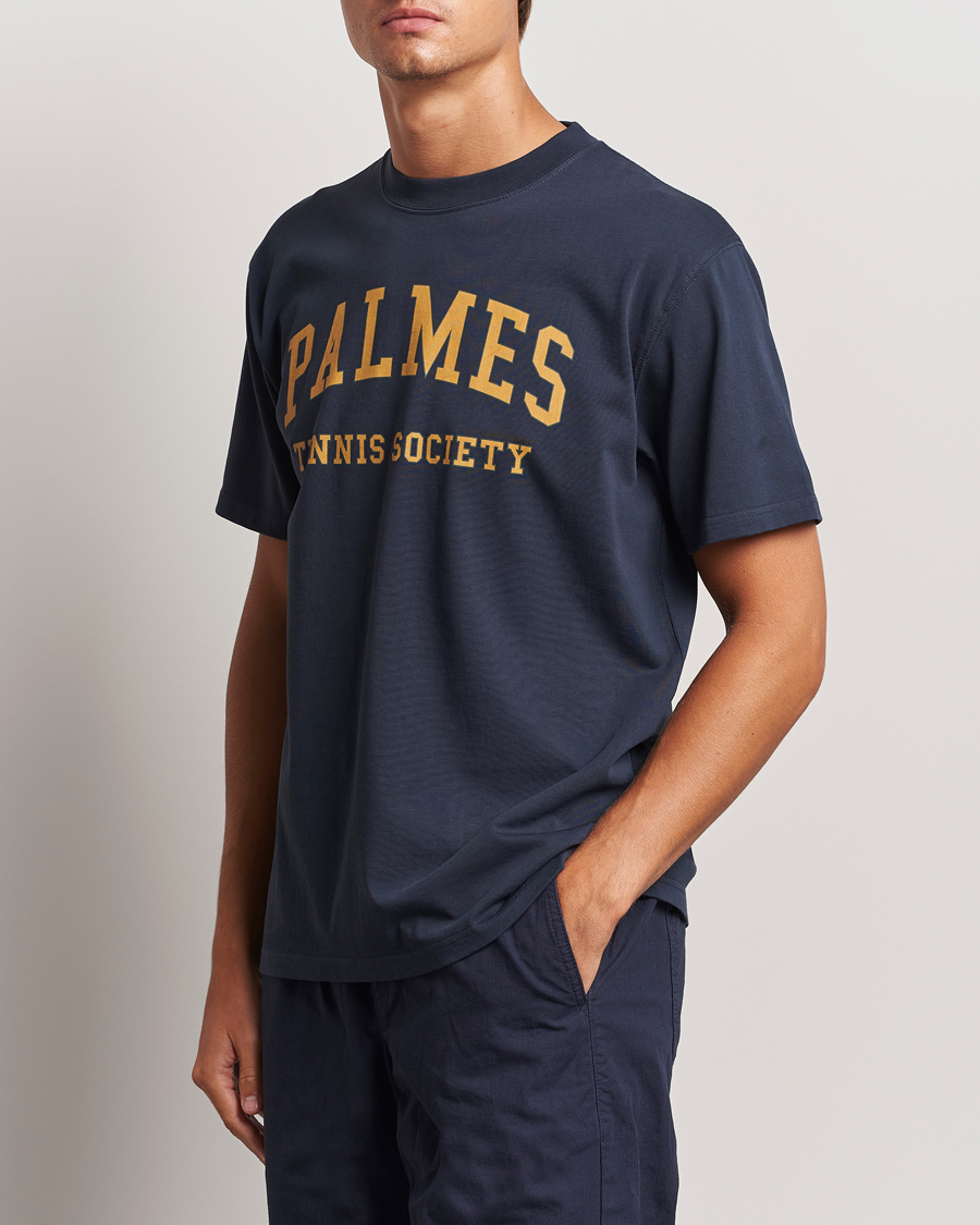 Heren | T-shirts met korte mouwen | Palmes | Ivan T-Shirt Navy