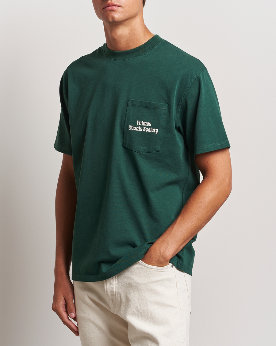 Heren | T-Shirts | Palmes | Fifth Pocket T-Shirt Dark Green
