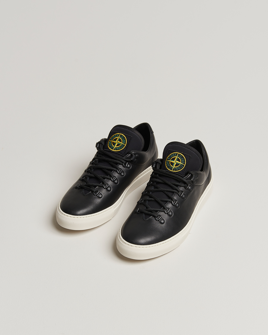 Heren |  | Stone Island | Leather Snekers Black