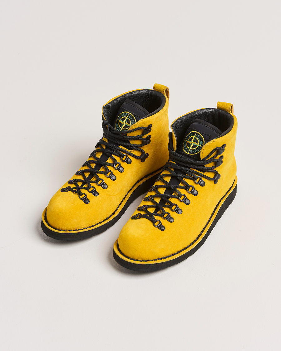 Heren |  | Stone Island | Suede Boot Yellow