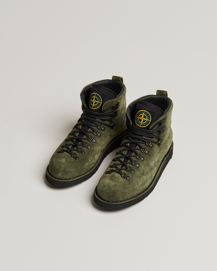 Heren |  | Stone Island | Suede Boot Sage