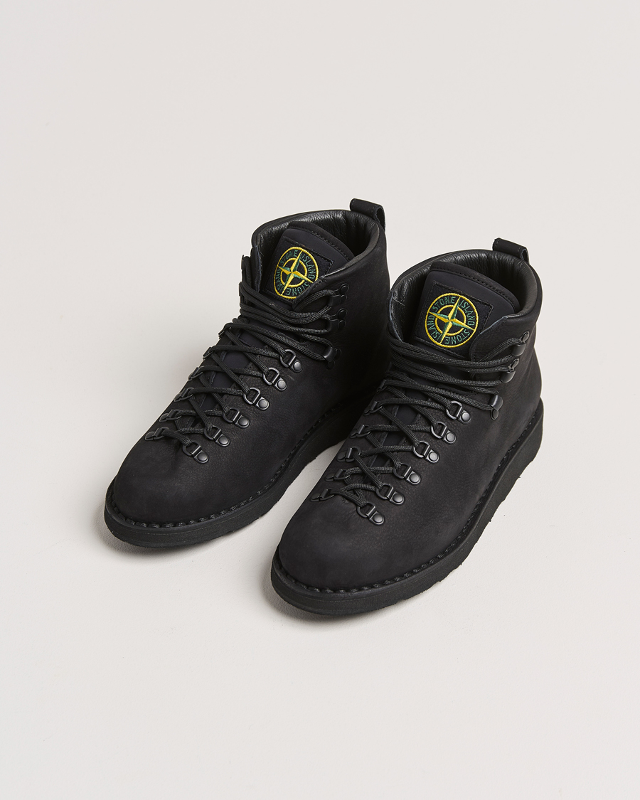 Heren |  | Stone Island | Nubuck Boot Black