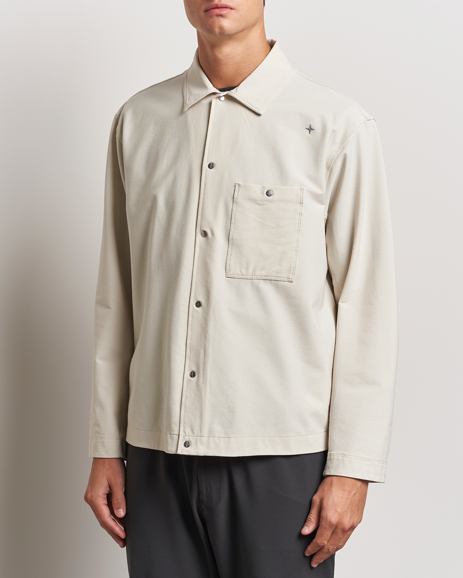 Heren | Overhemden | Stone Island | Stellina Overshirt Sand