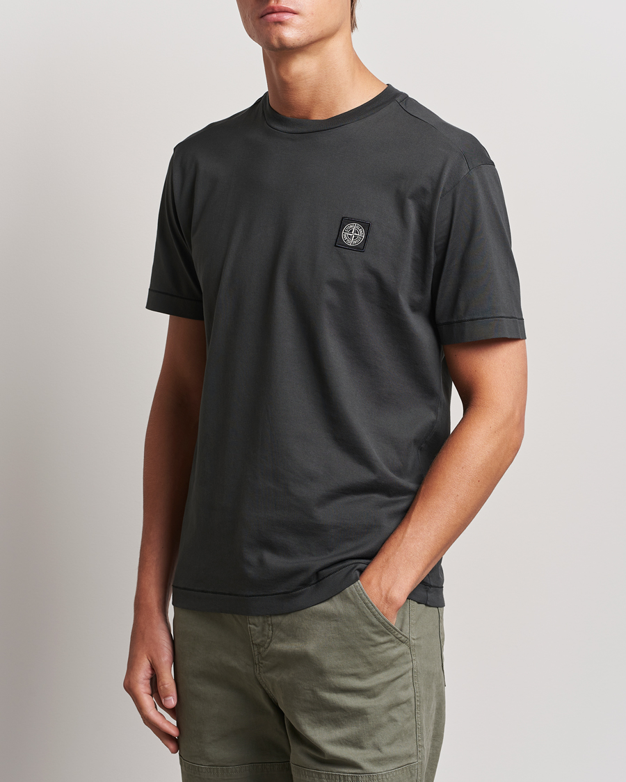 Heren |  | Stone Island | Garment Dyed Jersey T-Shirt Lead