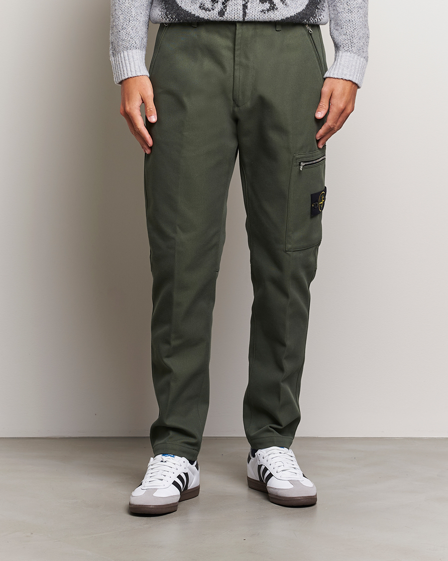 Heren | Broeken | Stone Island | Cotton Nylon Trousers Musk