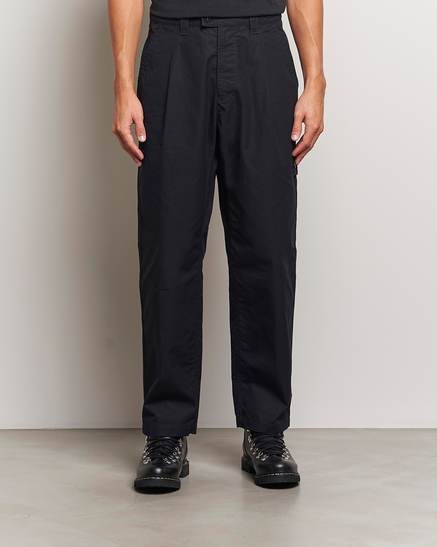 Heren | Broeken | Stone Island | Ghost Cotton Ventile Pants Black