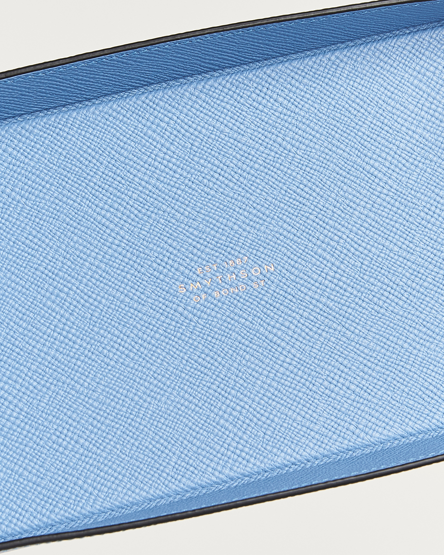 Heren |  | Smythson | Panama Leather Trinket Tray Blue Nile