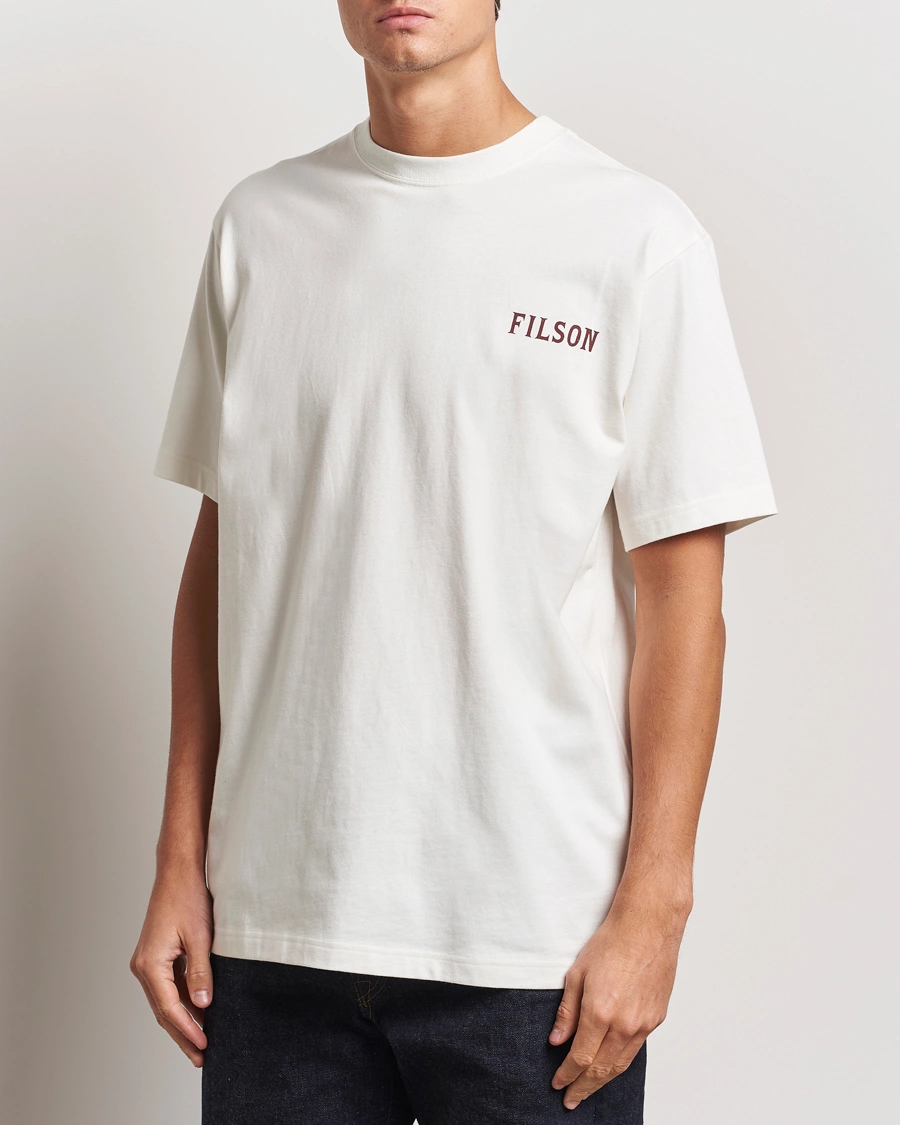 Heren |  | Filson | Printed Cotton T-Shirt Snow White