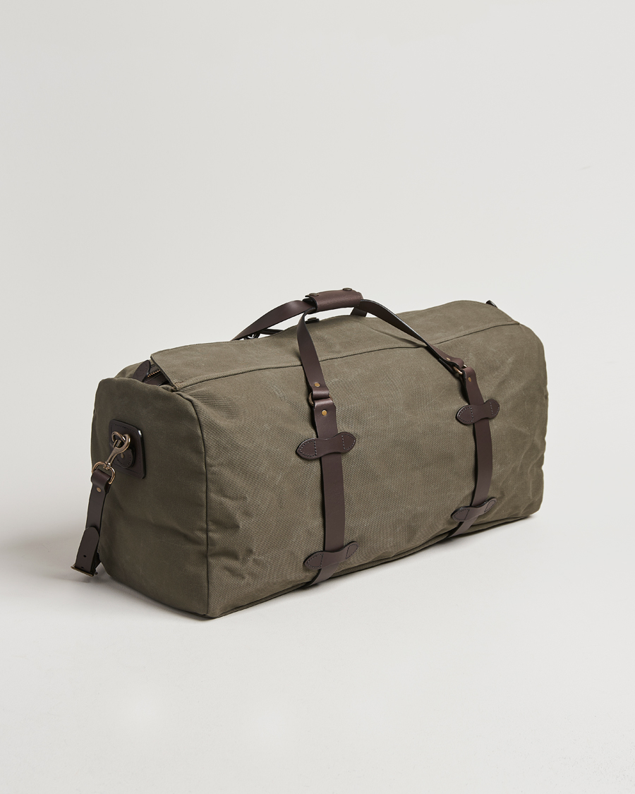 Heren |  | Filson | Rugged Twill Duffle Large Otter Green