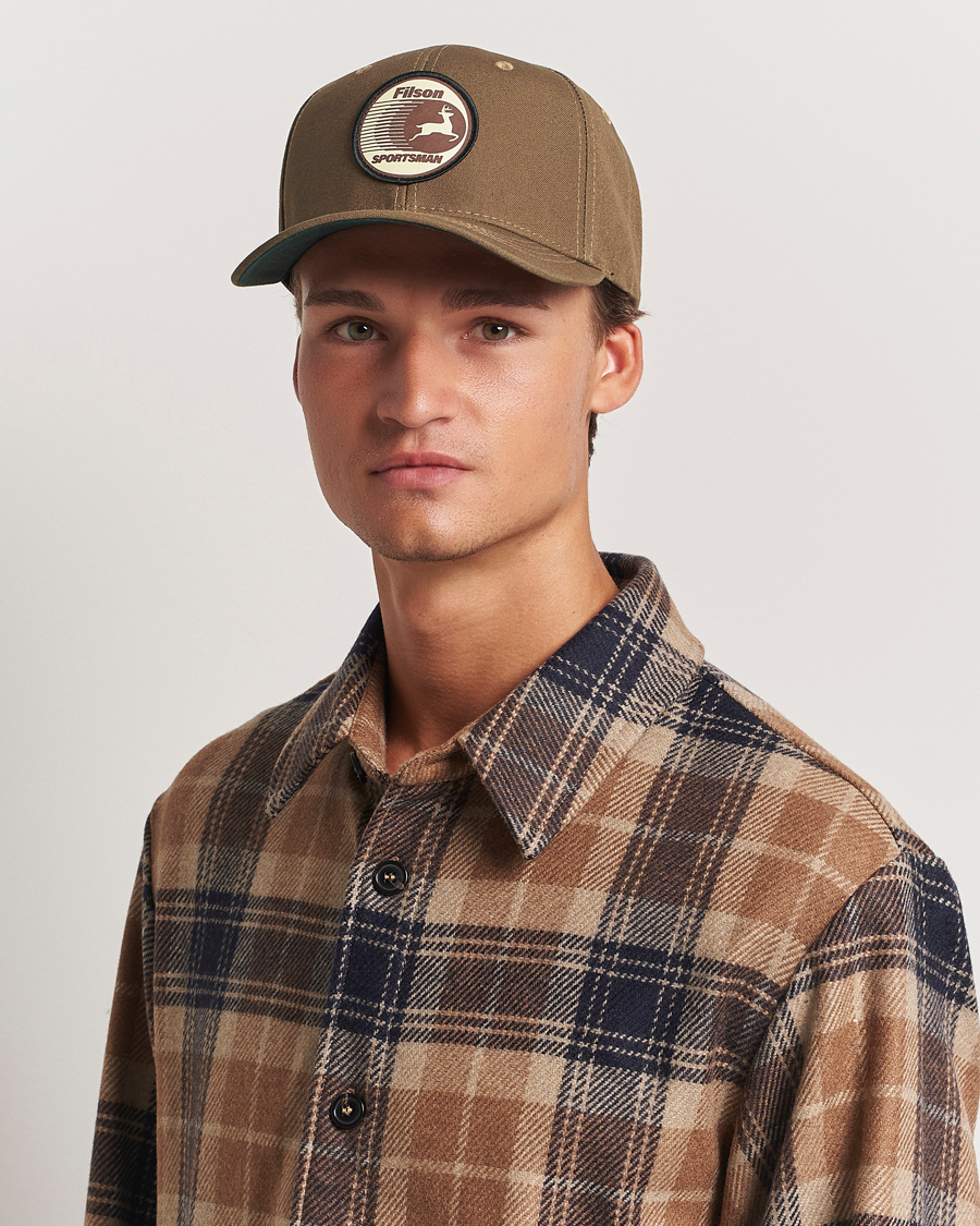 Heren | American Heritage | Filson | Dry Tin Logger Cap Marsh Olive