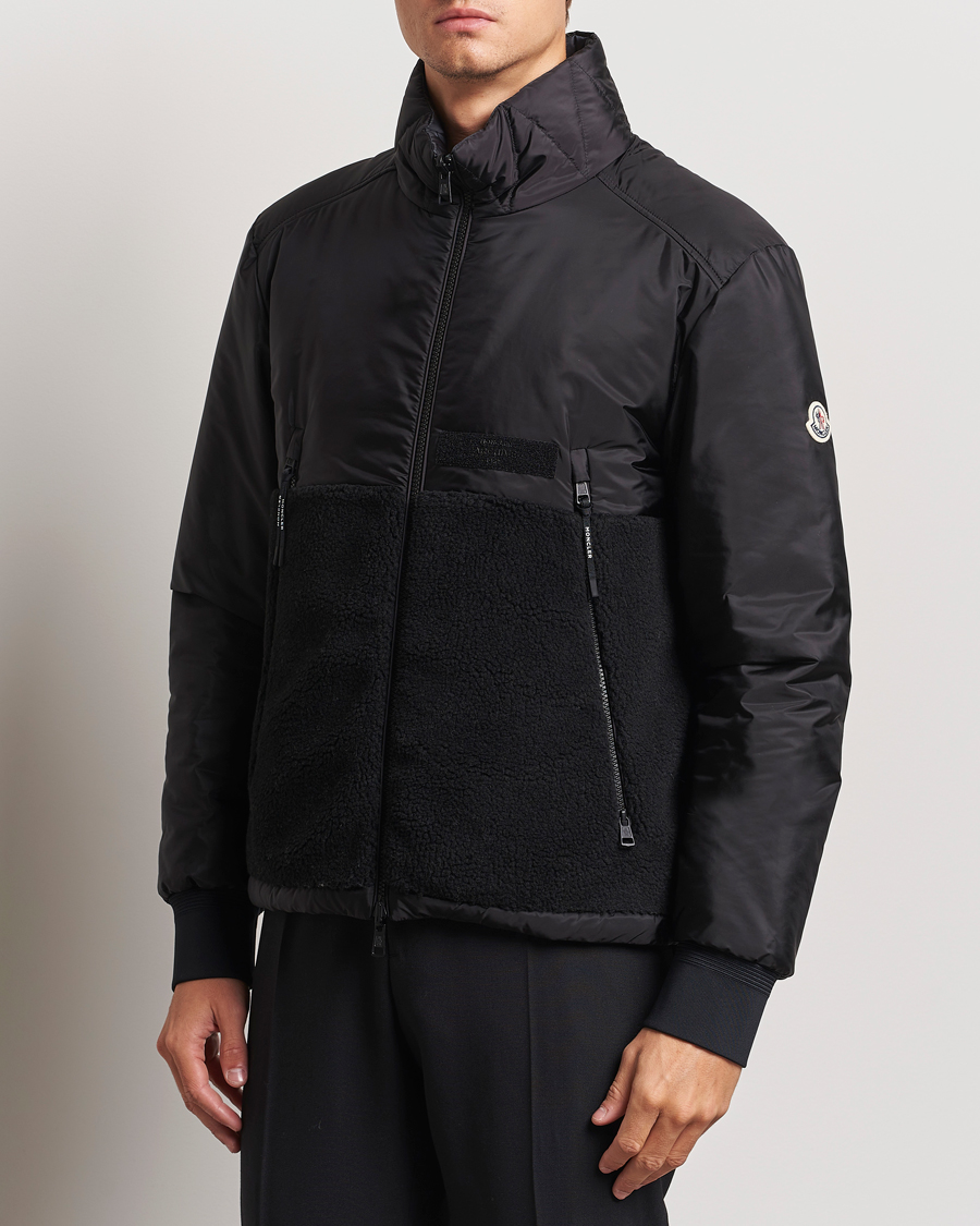 Heren |  | Moncler | Vallorch Reversible Fleece Jacket Black