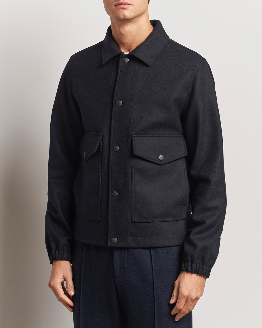 Heren |  | Moncler | Fredarola Shirt Jacket Navy