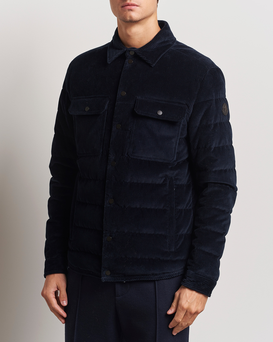 Heren |  | Moncler | Gasserhof Down Shirt Jacket Navy