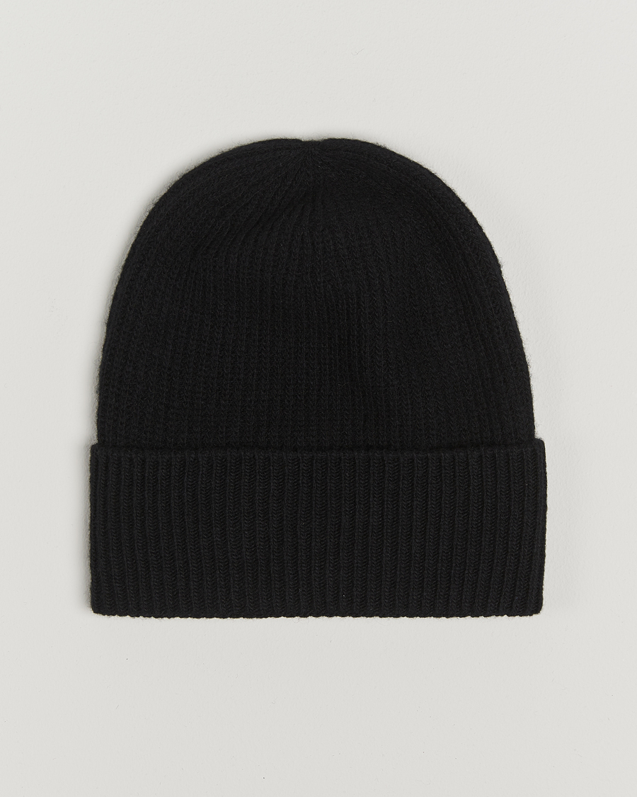 Heren |  | Moncler | Cashmere Beanie Black