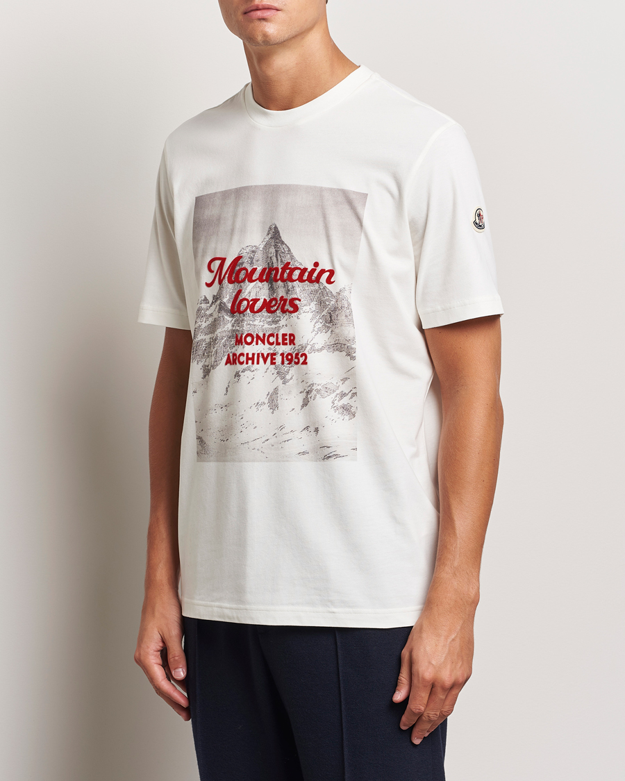 Heren |  | Moncler | Mountain Lovers T-Shirt White