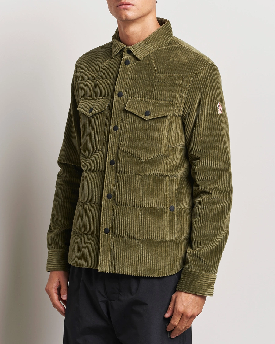 Heren |  | Moncler Grenoble | Gelt Corduroy Shirt Jacket Olive