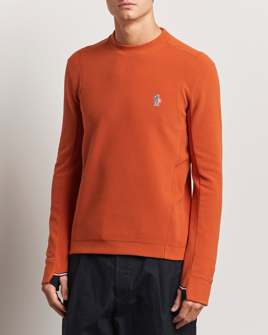 Heren |  | Moncler Grenoble | Fleece Sweatshirt Brick