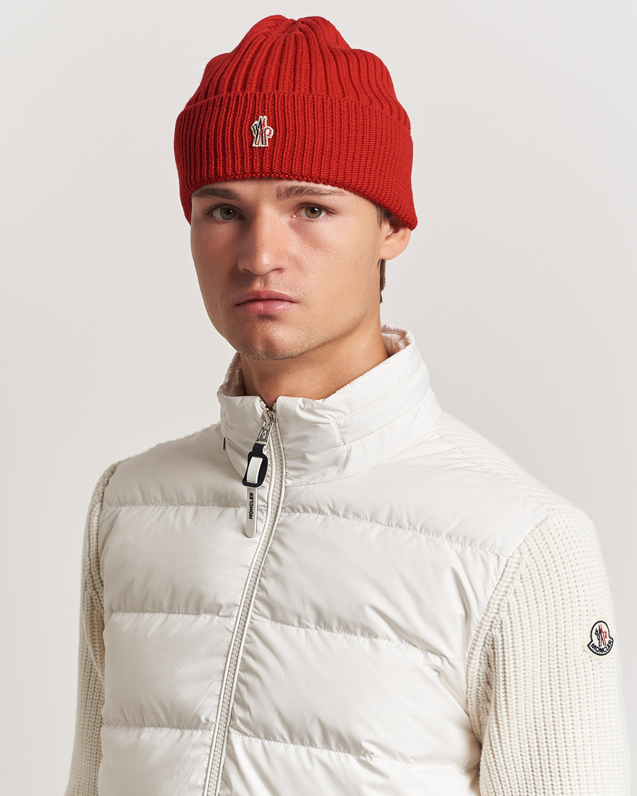 Heren |  | Moncler Grenoble | Beretto Beanie Red