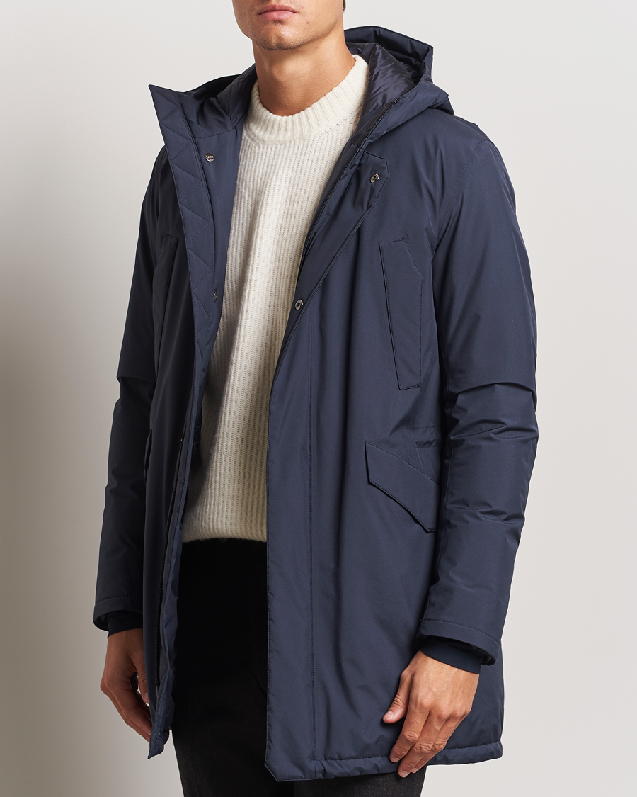 Heren |  | Herno | Laminar Fishtail Parka Navy