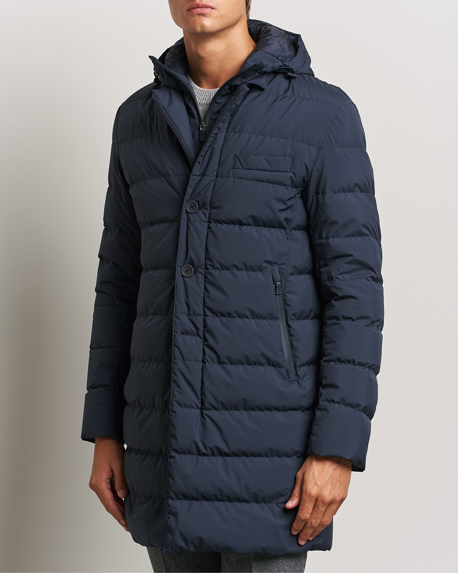 Heren |  | Herno | Laminar Down Coat Navy