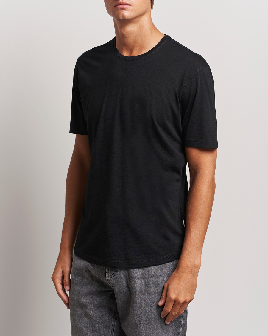 Heren |  | Orlebar Brown | OB Lux Merino T-Shirt Black