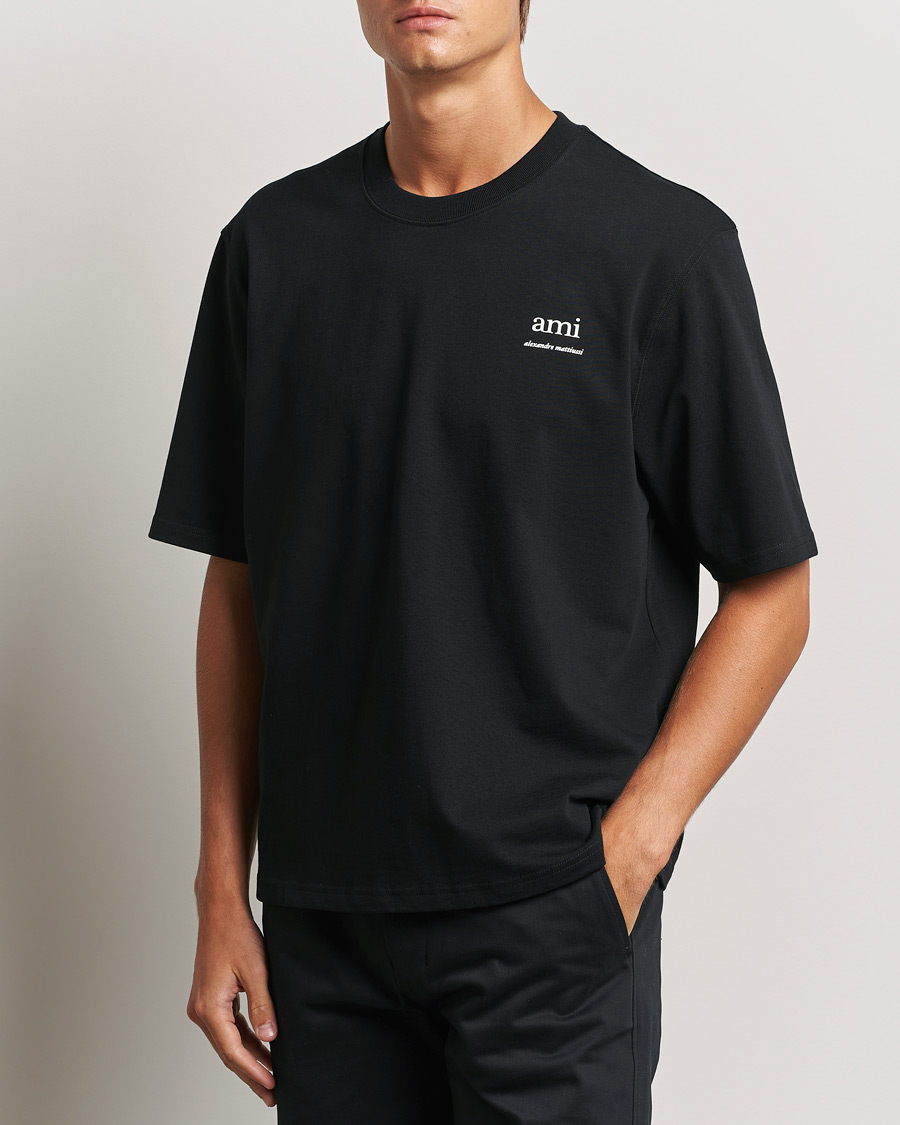 Heren |  | AMI | Logo T-Shirt Black