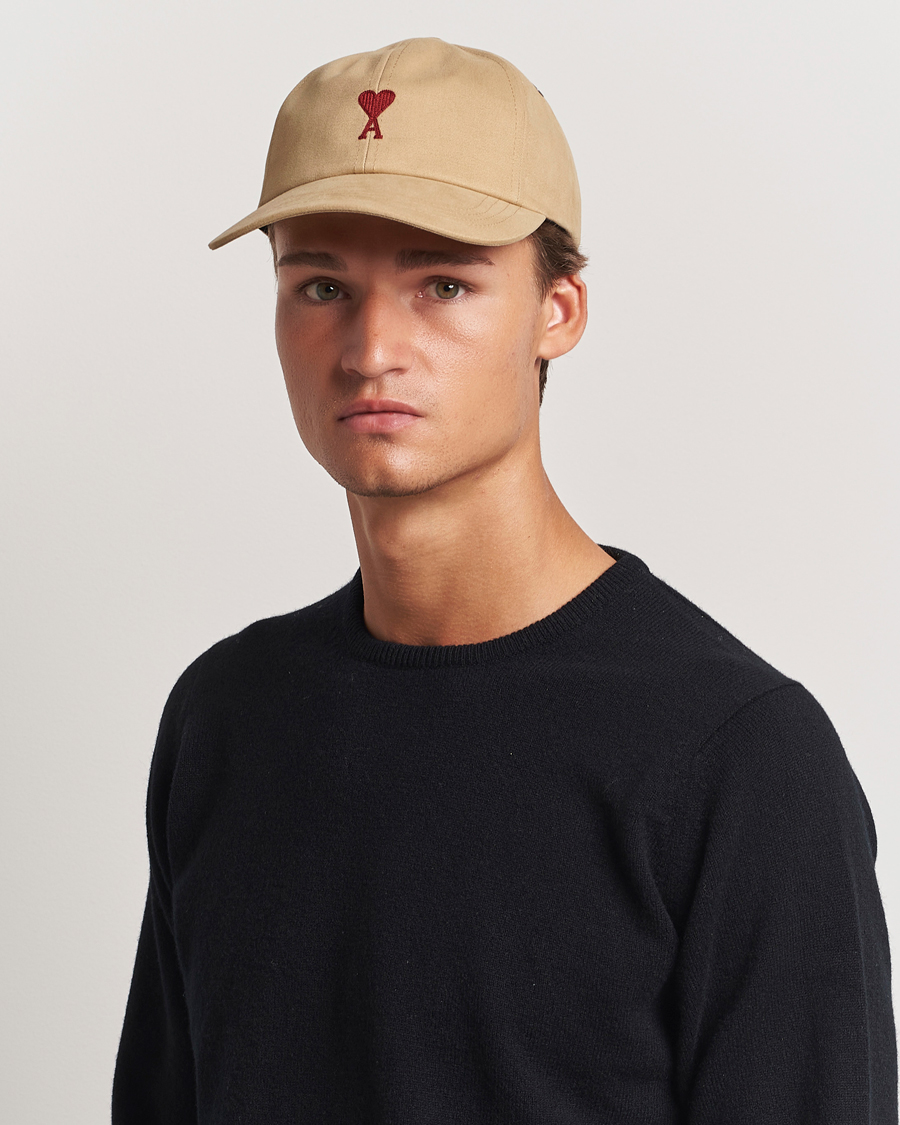 Heren |  | AMI | Heart Logo Cap Sand