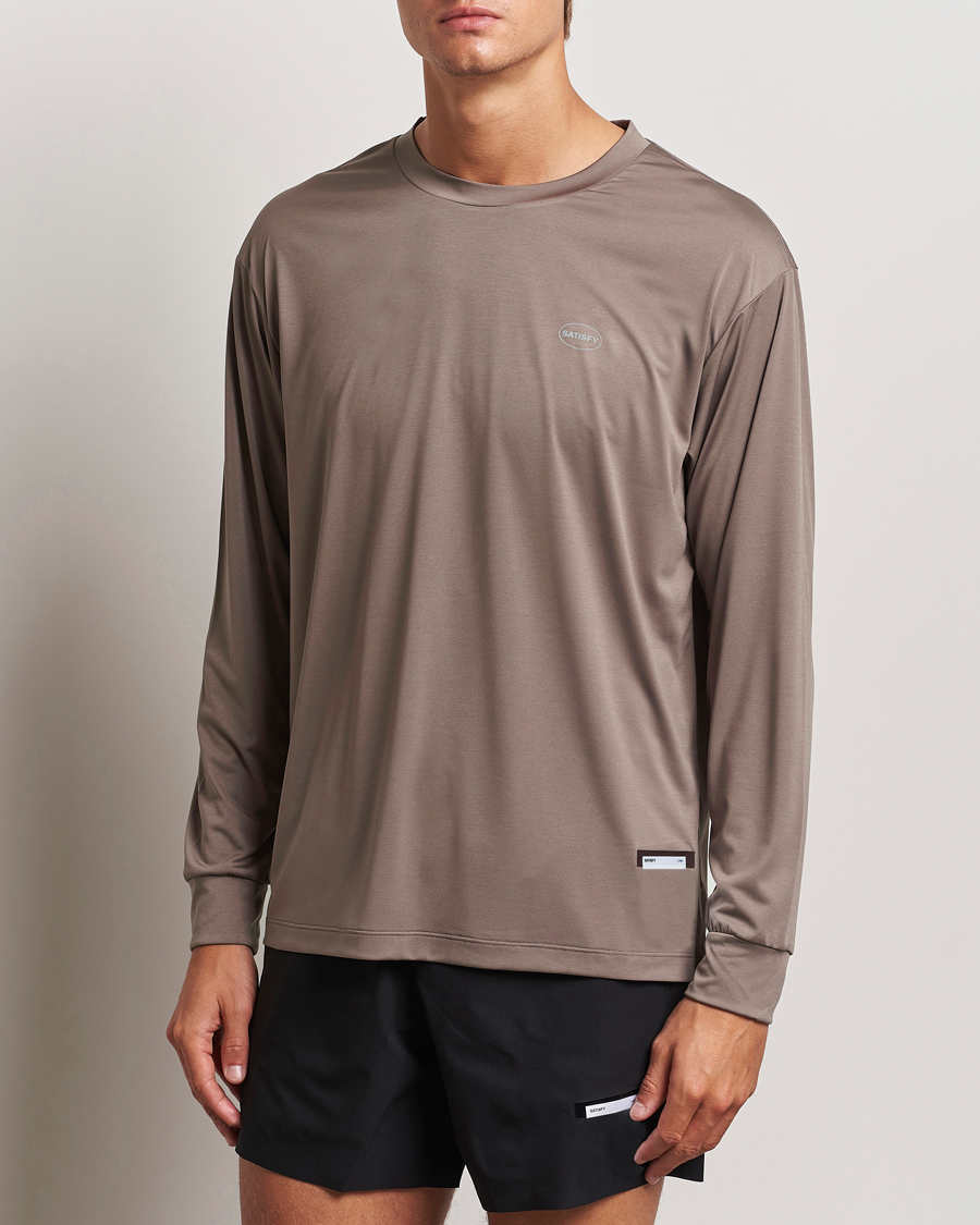 Heren |  | Satisfy | AuraLite Long Sleeve T-Shirt Falcon