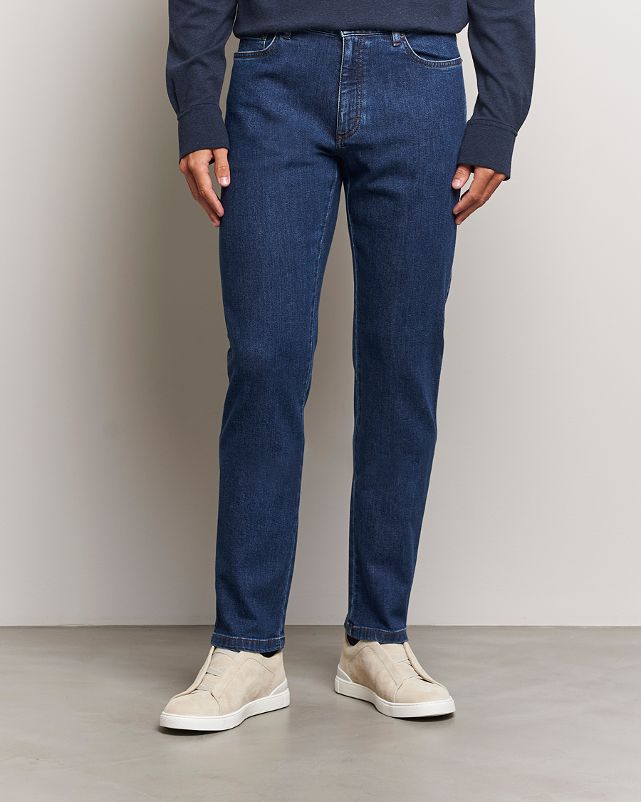 Heren |  | Zegna | 5-Pocket Denim Jeans Stone Washed