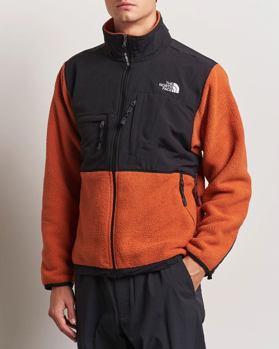 Heren |  | The North Face | Retro Denali Jacket Black/Orange