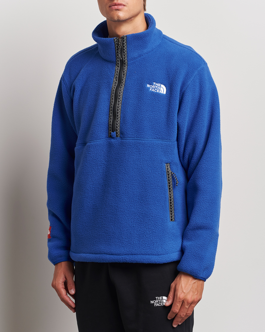 Heren |  | The North Face | Fleeski 1/4 Zip Pullover Blue