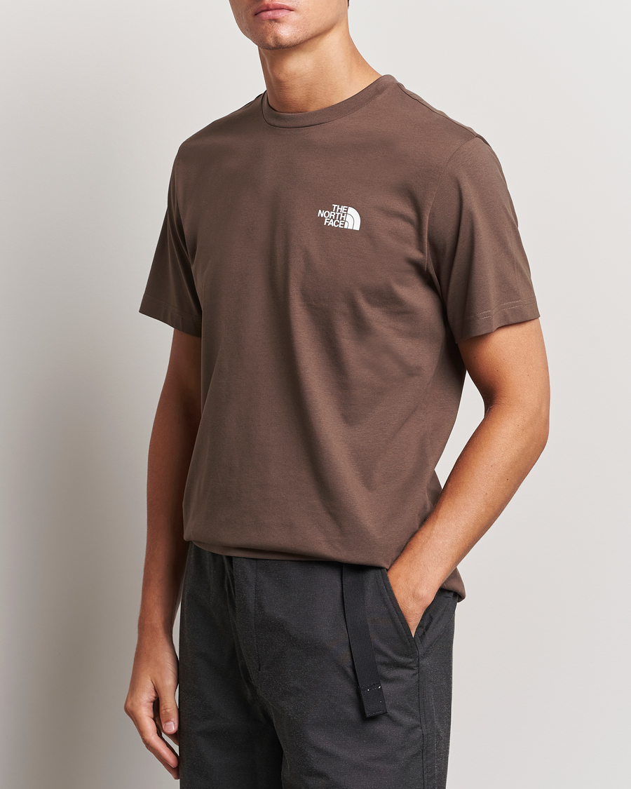 Heren |  | The North Face | Simple Dome Tee Dark Brown