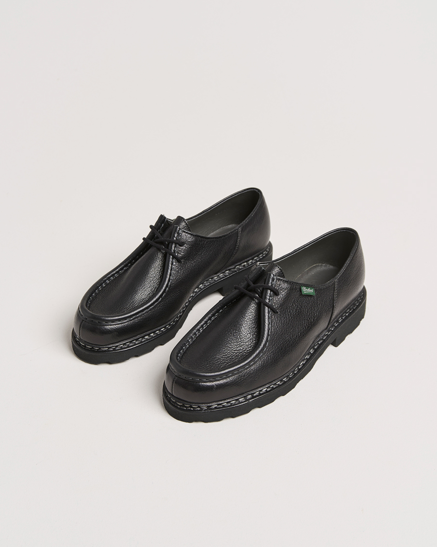 Heren | Derby schoenen | Paraboot | Michael Derby Black Deerskin