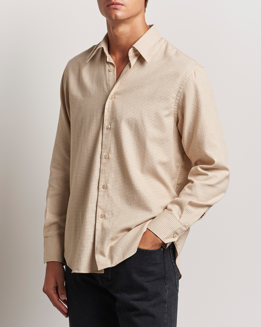 Heren | Overhemden | Sunflower | Base Shirt Khaki