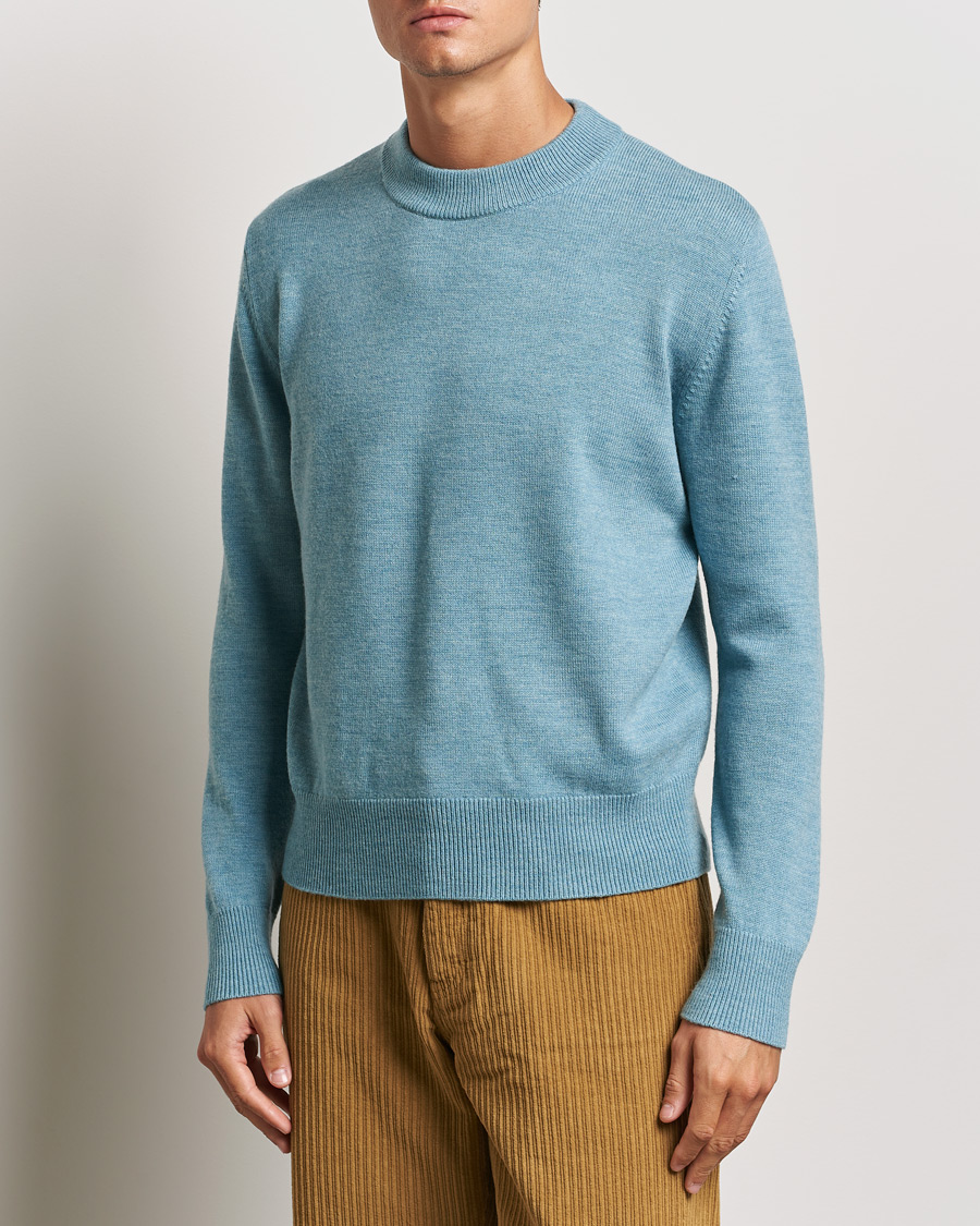 Heren |  | Sunflower | Moon Merino Crewneck Blue