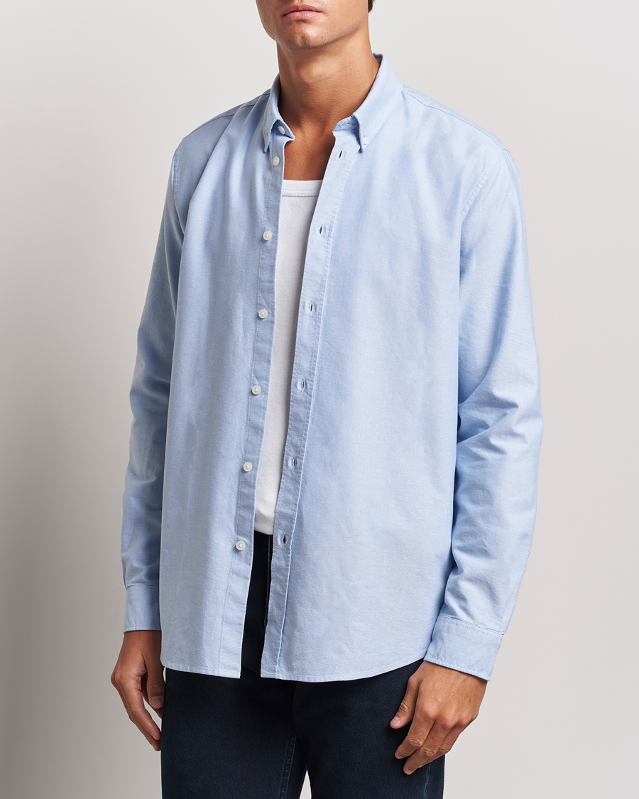 Heren | Nieuws | Samsøe Samsøe | Saliam Oxford Shirt Oxford Blue