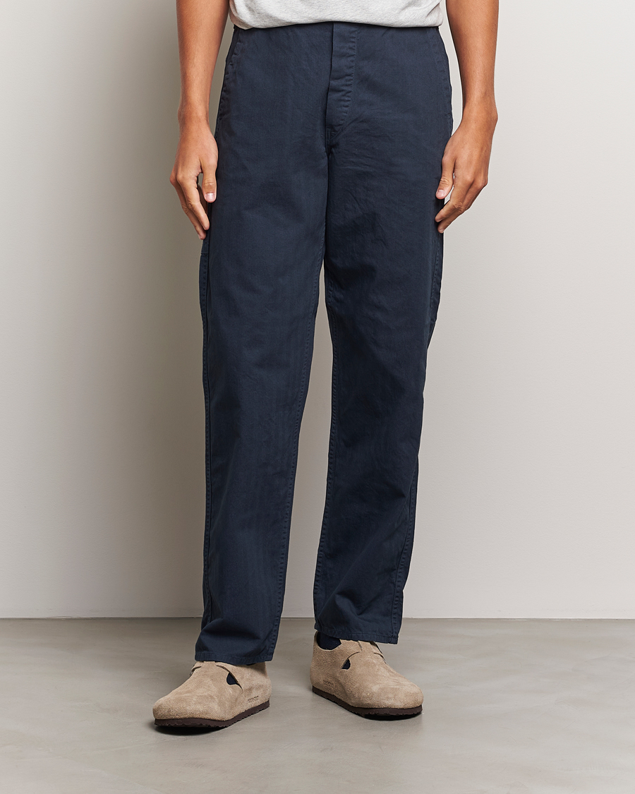 Heren |  | orSlow | French Work Pants Navy