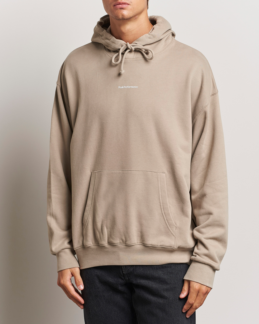 Heren |  | Peak Performance | Original Terry Hoodie Avid Beige