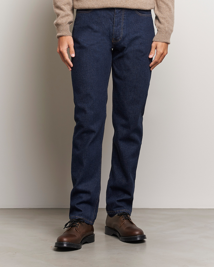 Heren |  | Sunspel | Regular Fit Jeans Rinse Wash