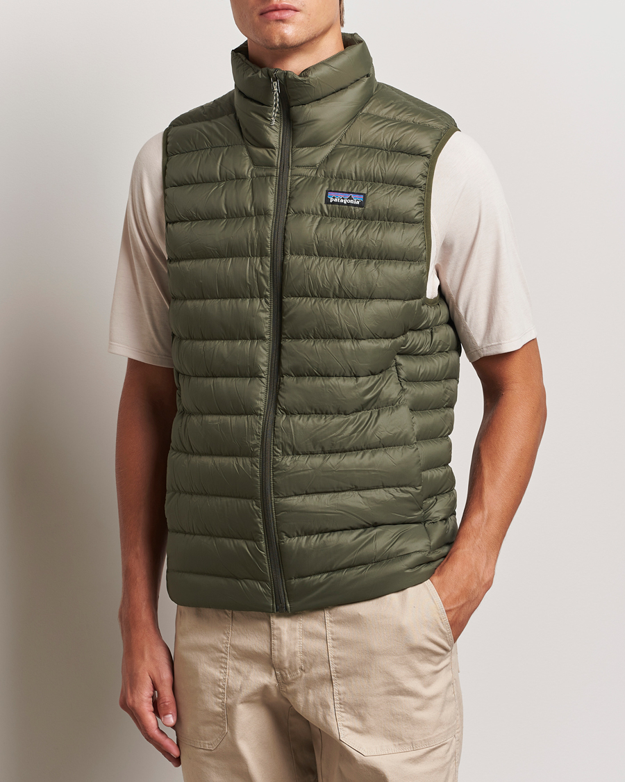 Heren | Outdoorjassen | Patagonia | Down Sweater Vest Pine Needle Green